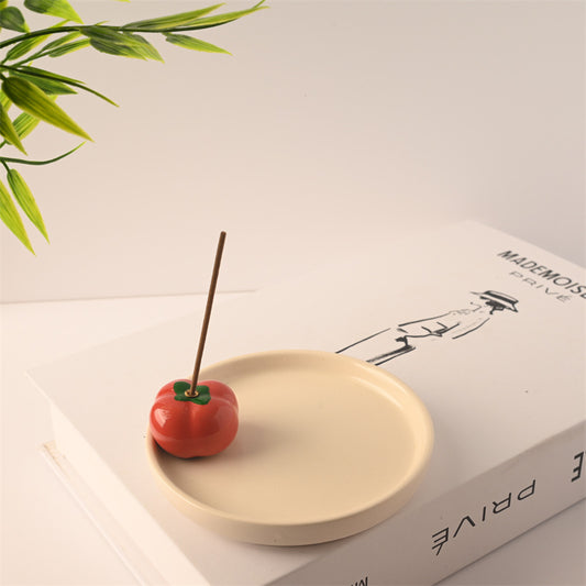 Modern Style Ceramic Fruit Style Incense Holder Incense Burner